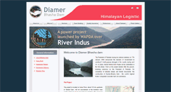 Desktop Screenshot of diamerbhasha.com